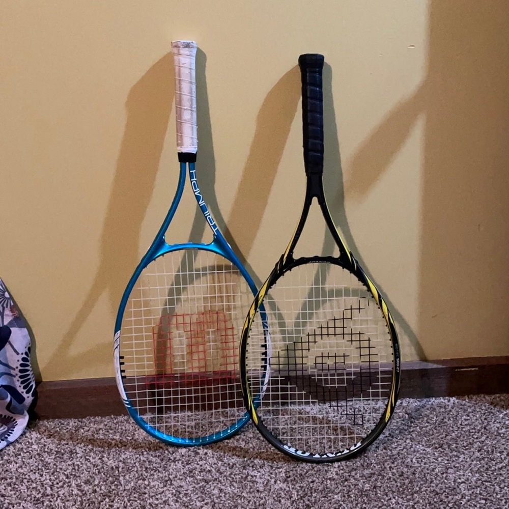 tennis rackets